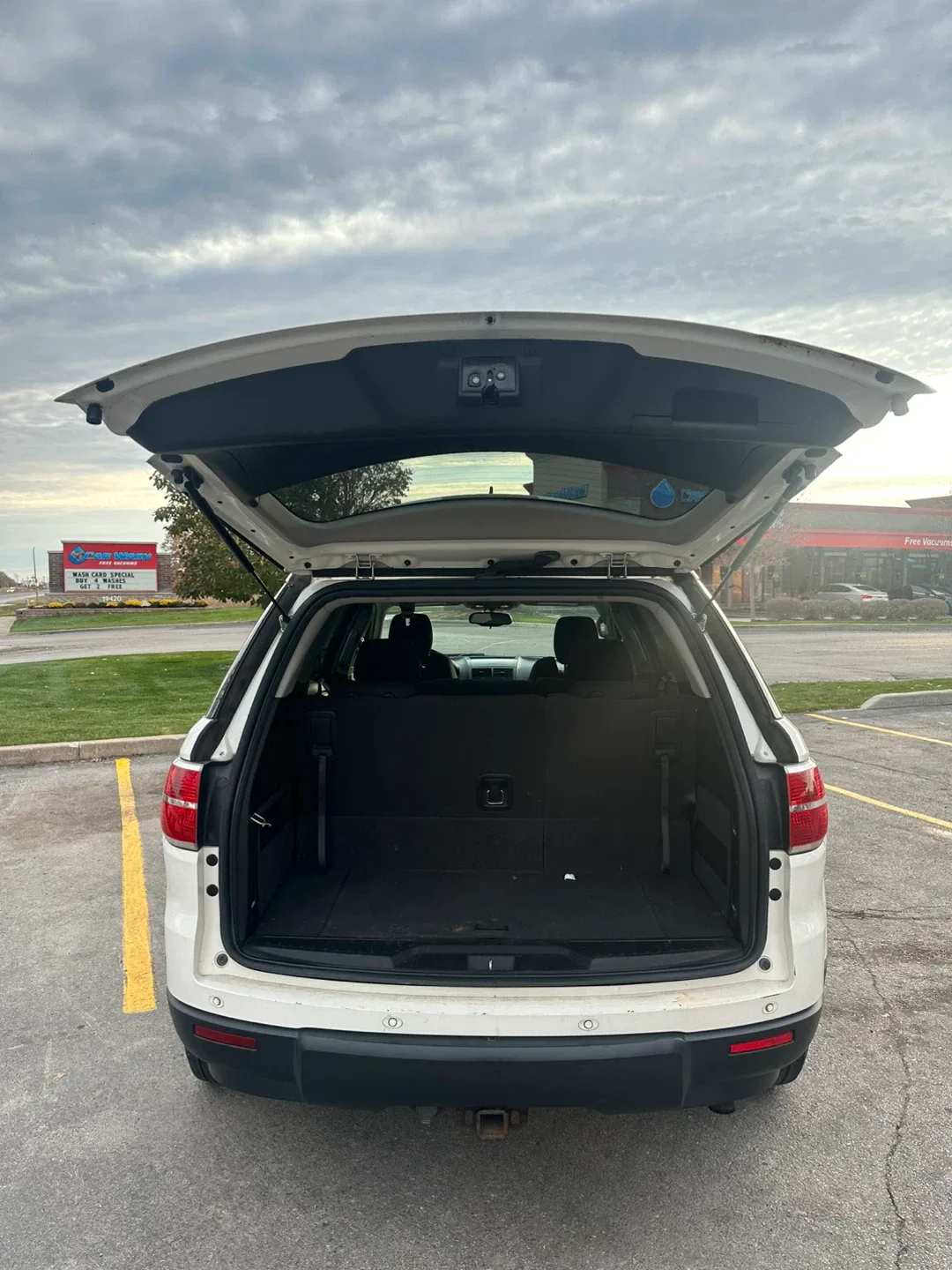 2008 Saturn Outlook XE White SUV image indicator(5)