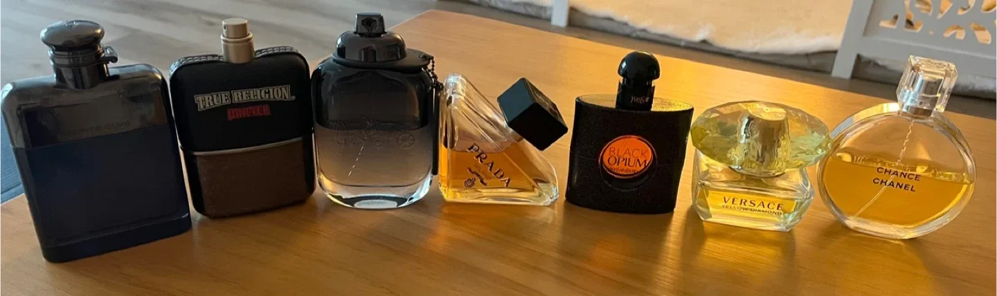 Luxury Perfumes – Mostly Full – Great Prices!