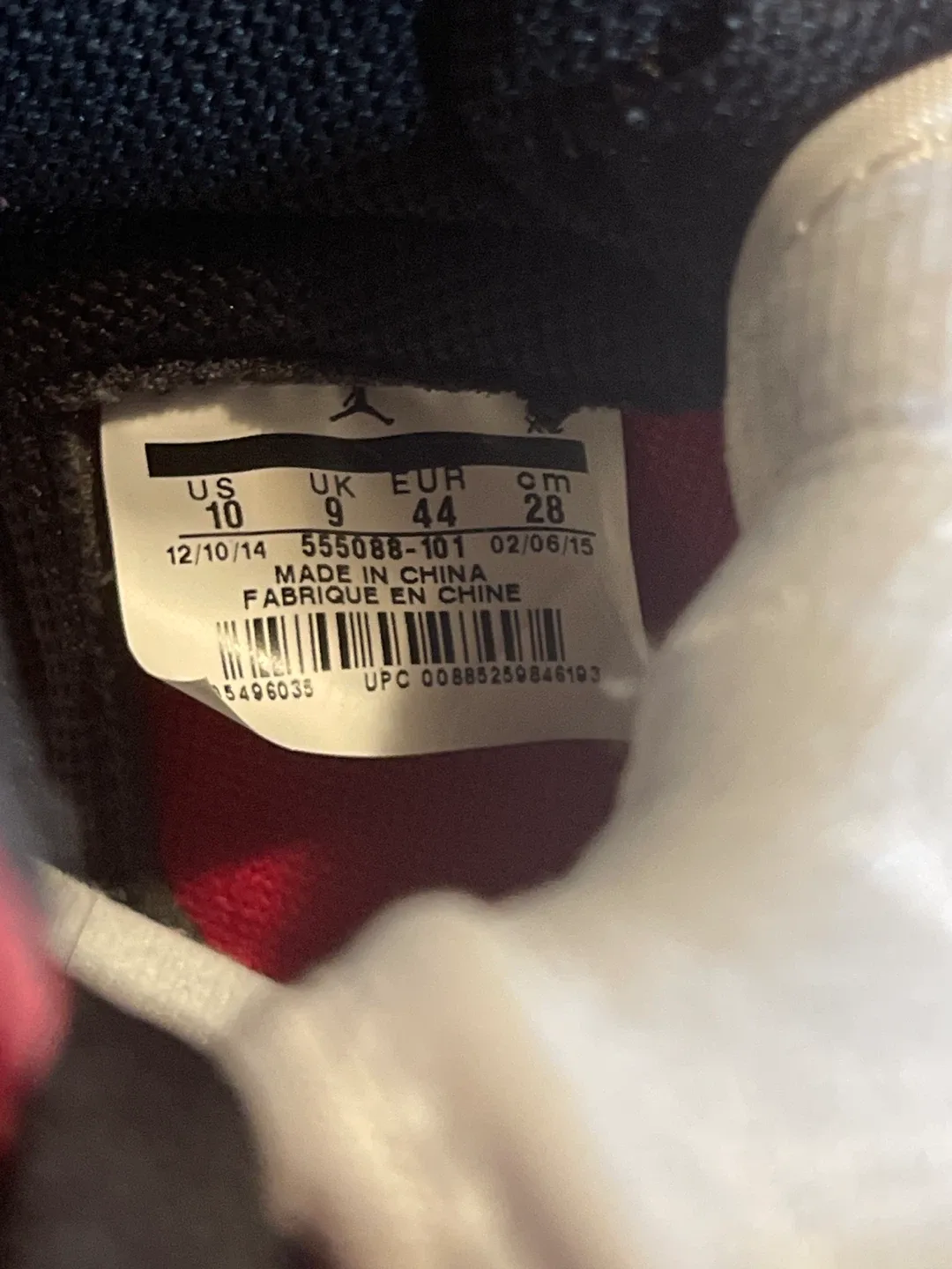 Nike Air Jordan 1 Retro High Chicago, US 10 image indicator(3)