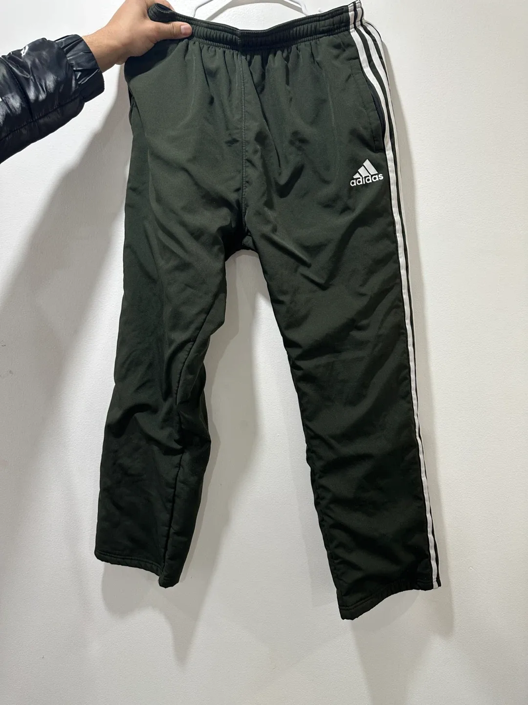 Adidas Track Pants Olive Green