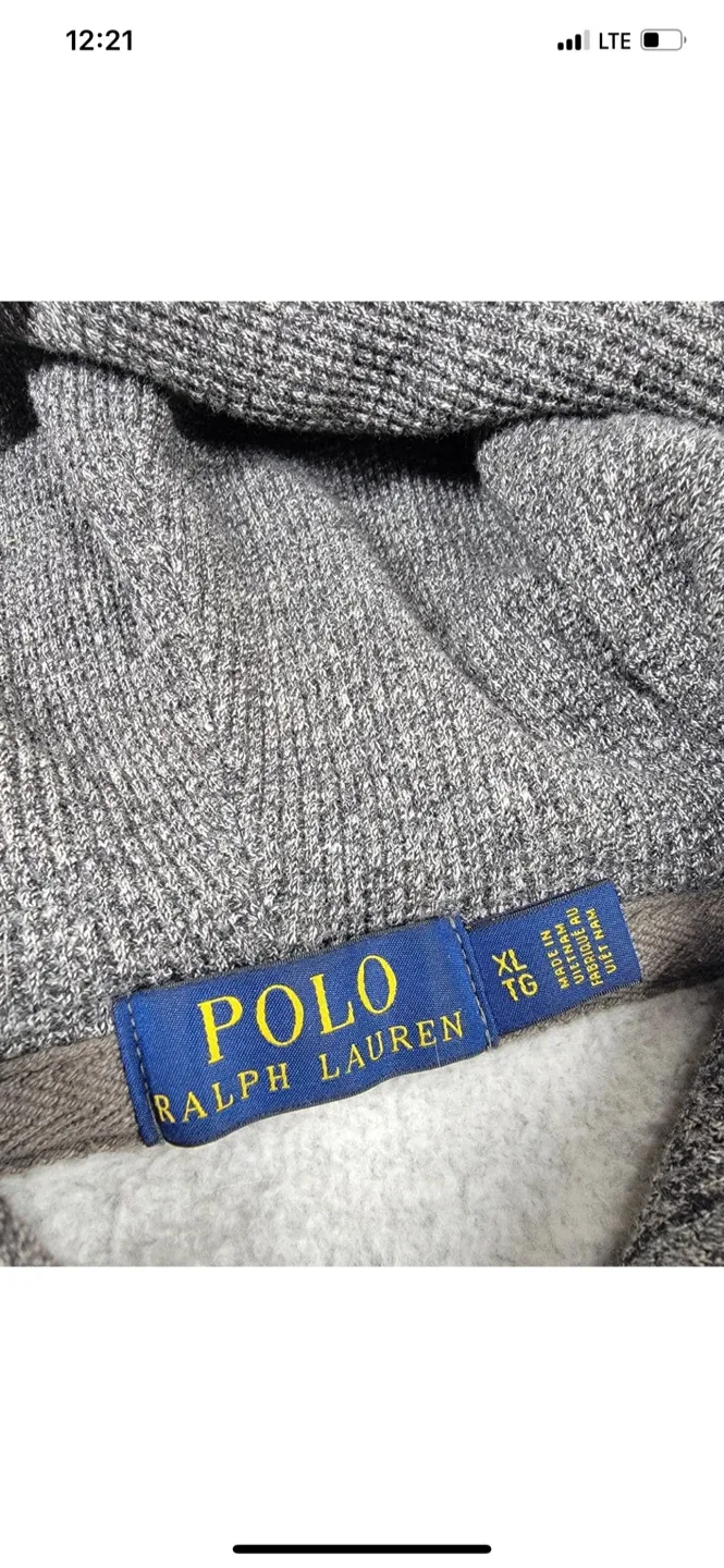 Ralph Lauren Polo Hoodie Hooded Sweater XL L Large Men’s image indicator(2)