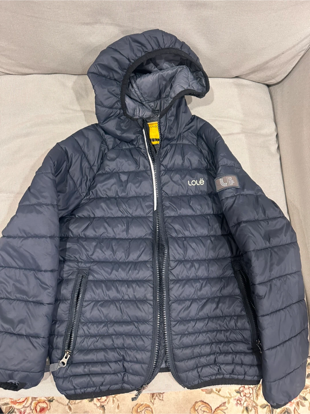 Lolë Kids Puffer Jacket - Size S (6/6X)