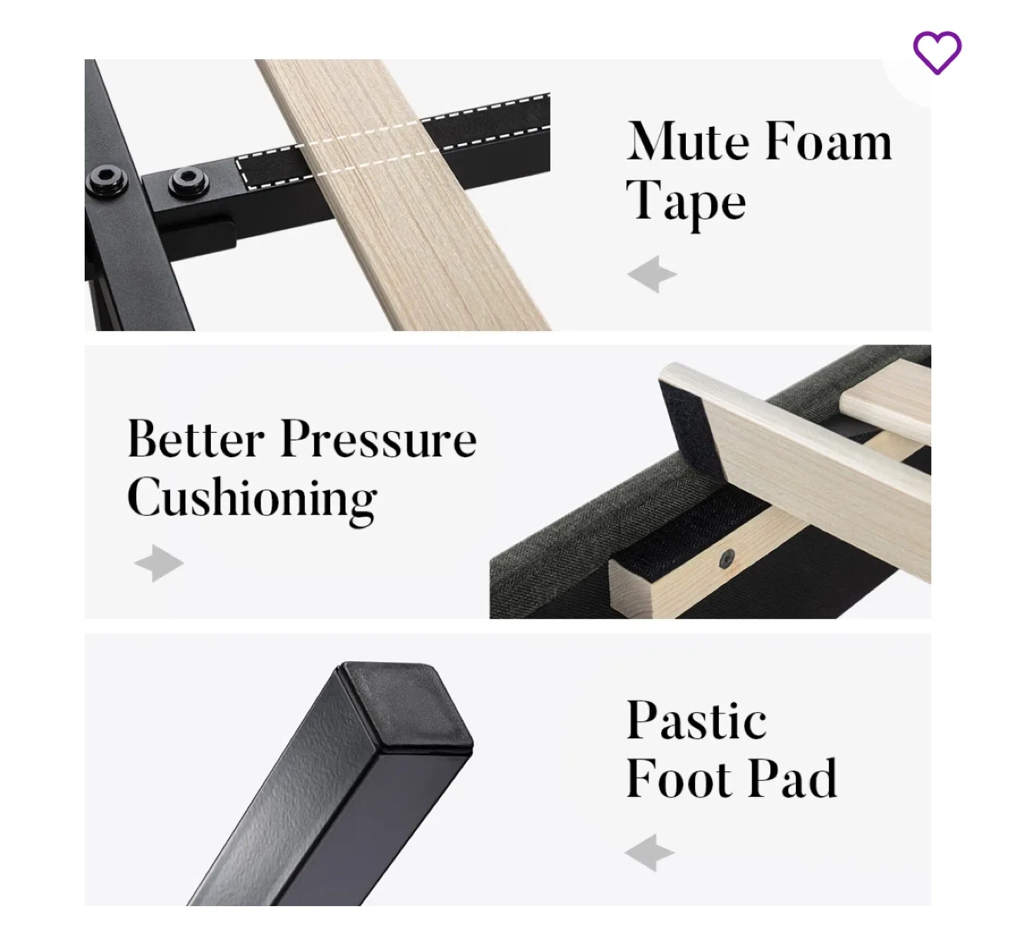 King Size Bed Frame - Grey image indicator(9)