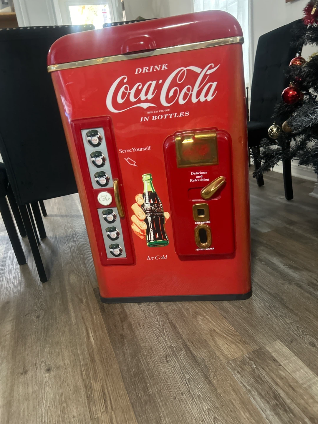 Coca-Cola In Bottles Vending Machine