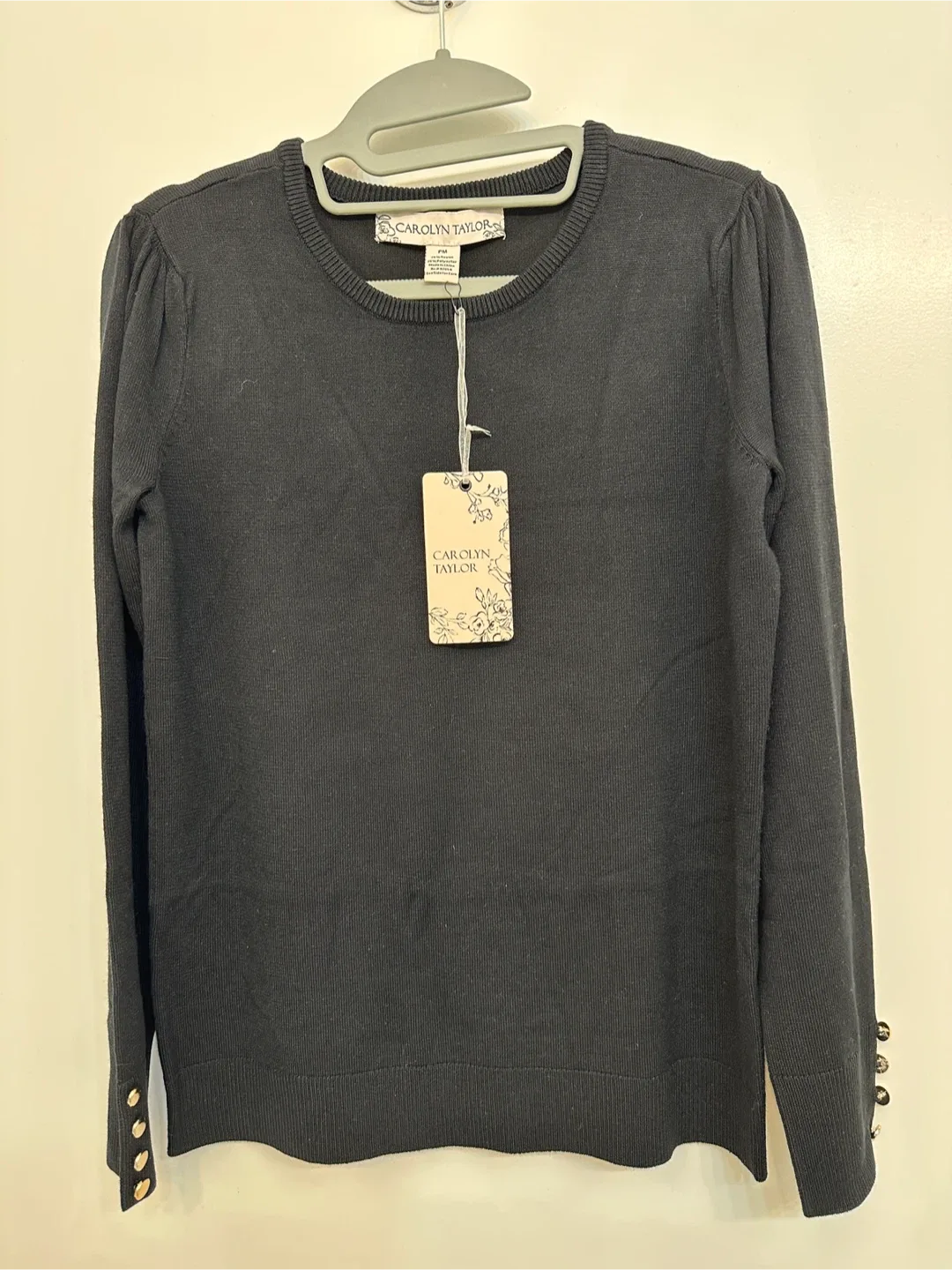 Black Pull-over Sweater