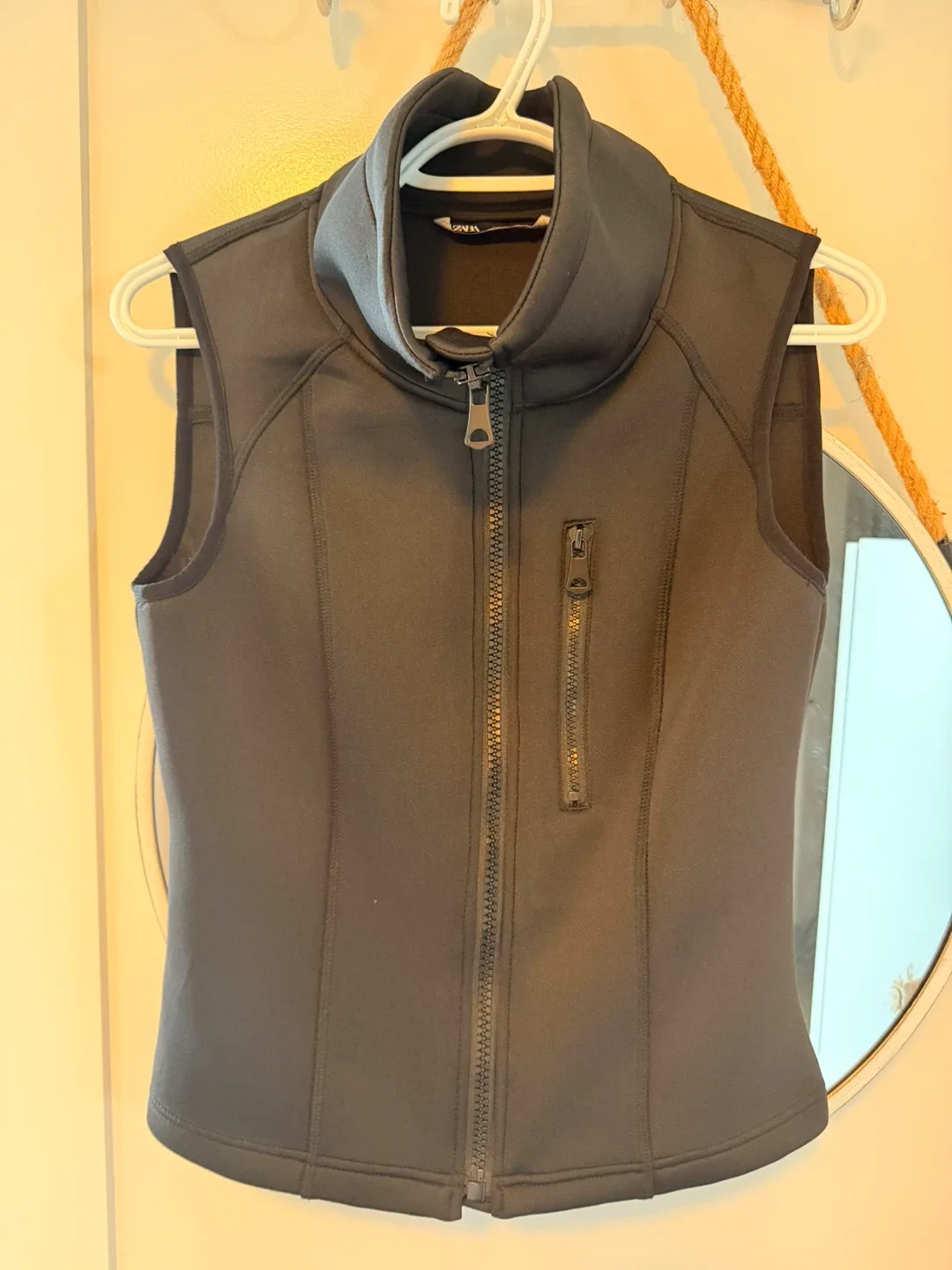 Zara Black Vest
