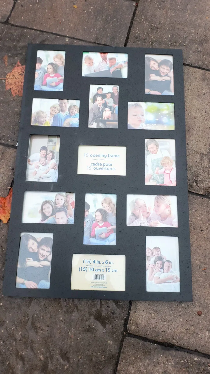 15-Opening Picture Frame (4x6 in)