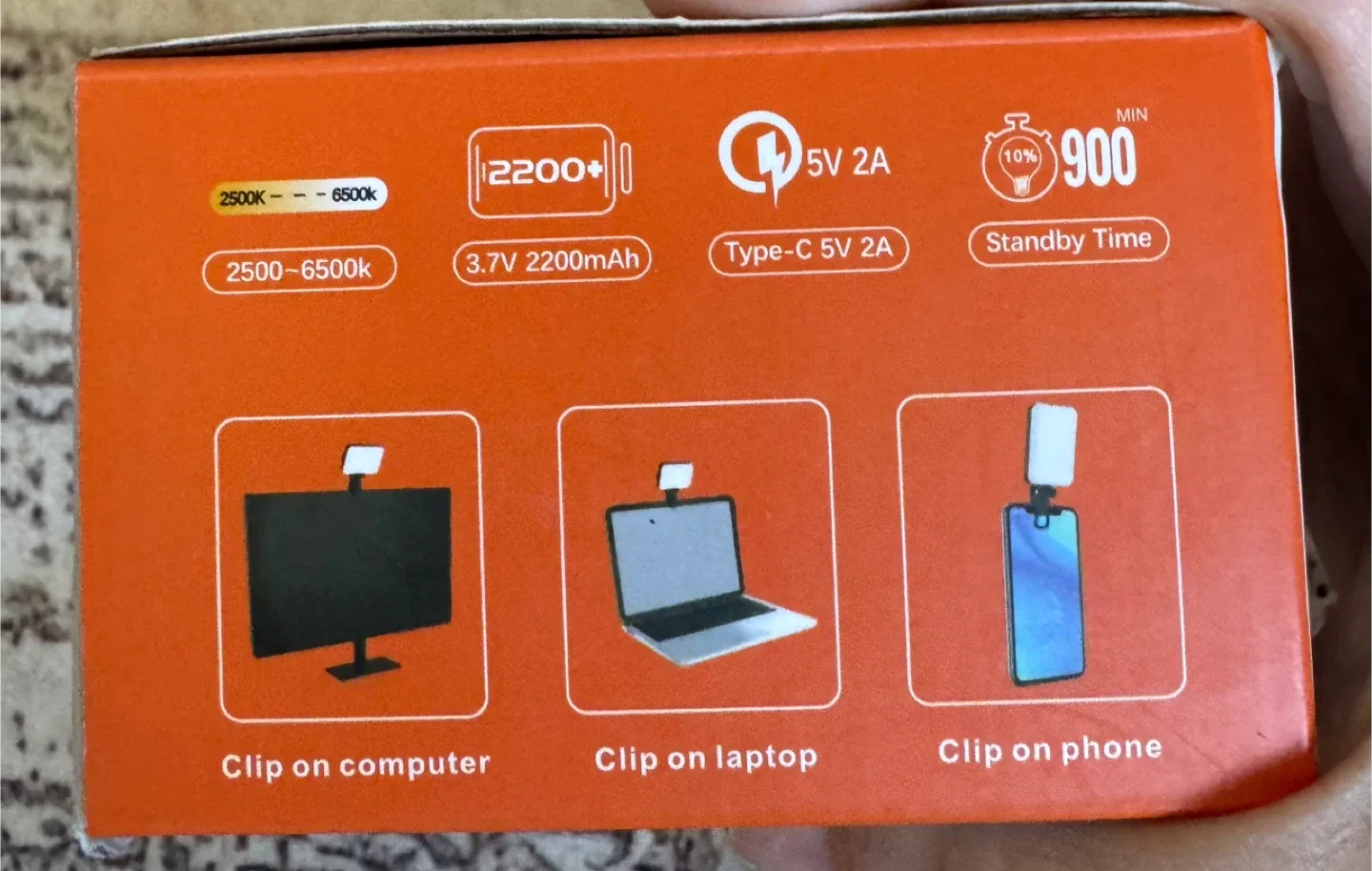 D6 Video Light - image indicator(3)