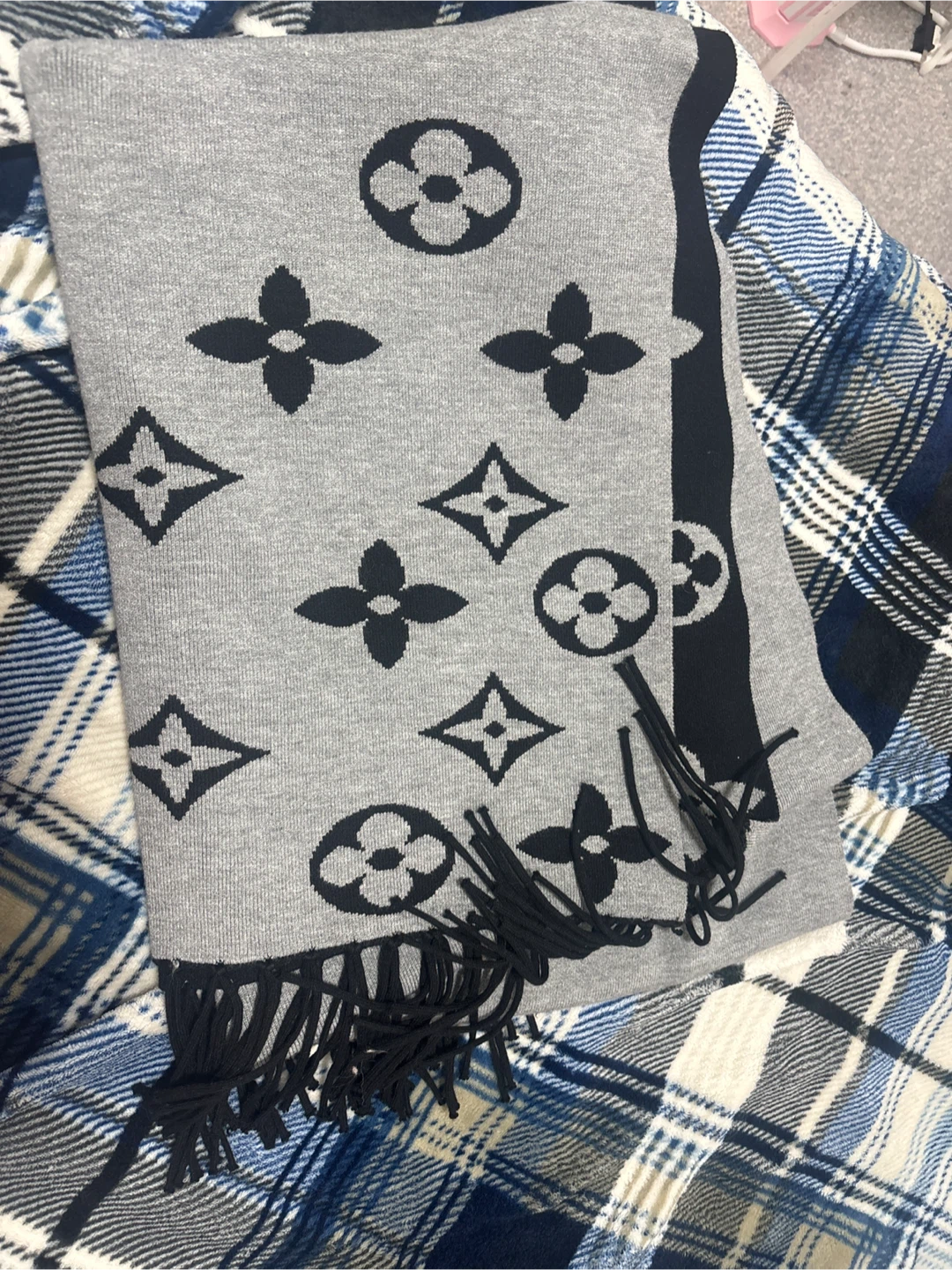 Inspired Grey Scarf