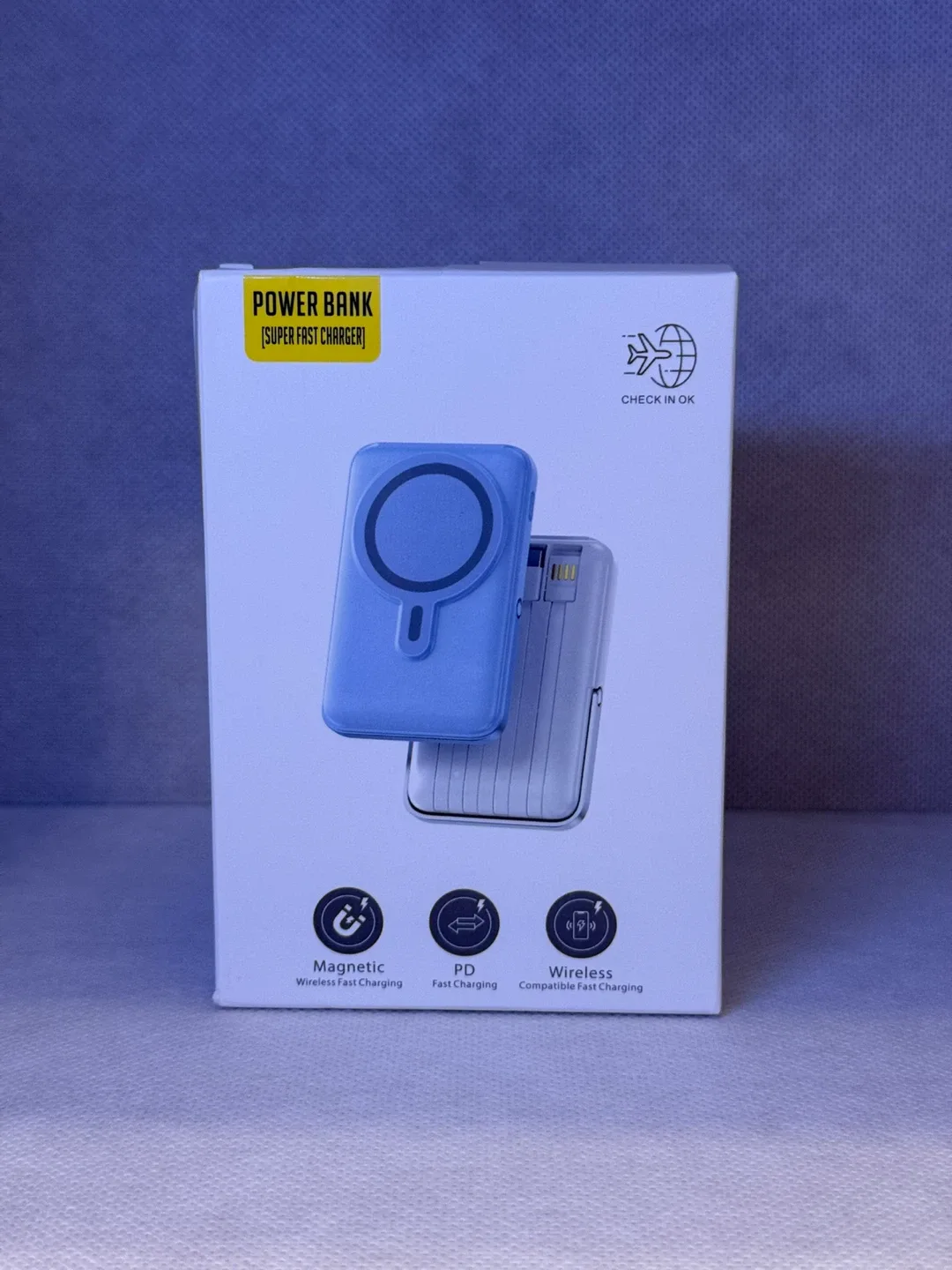 Power Bank Super Fast Charger - Magnetic & Wireless