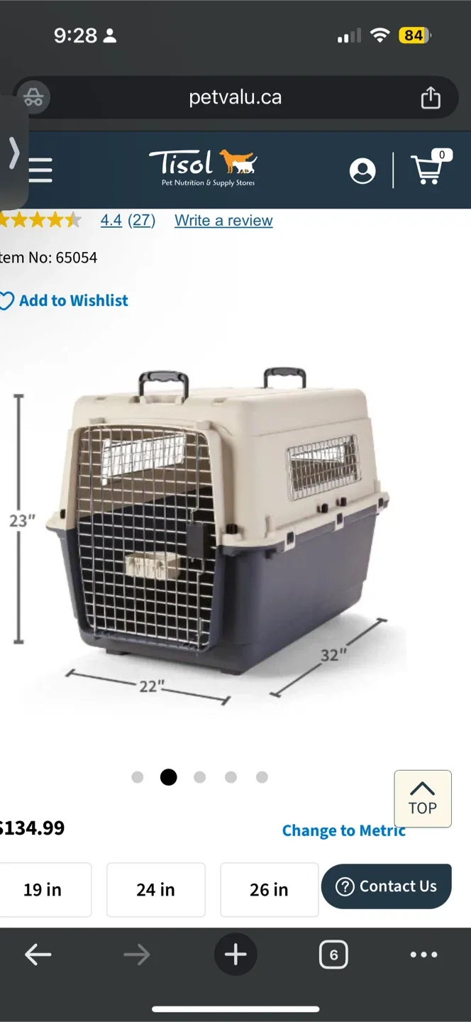 Essentials Pet Carrier - 32 x 22 x 23 inches image indicator(4)