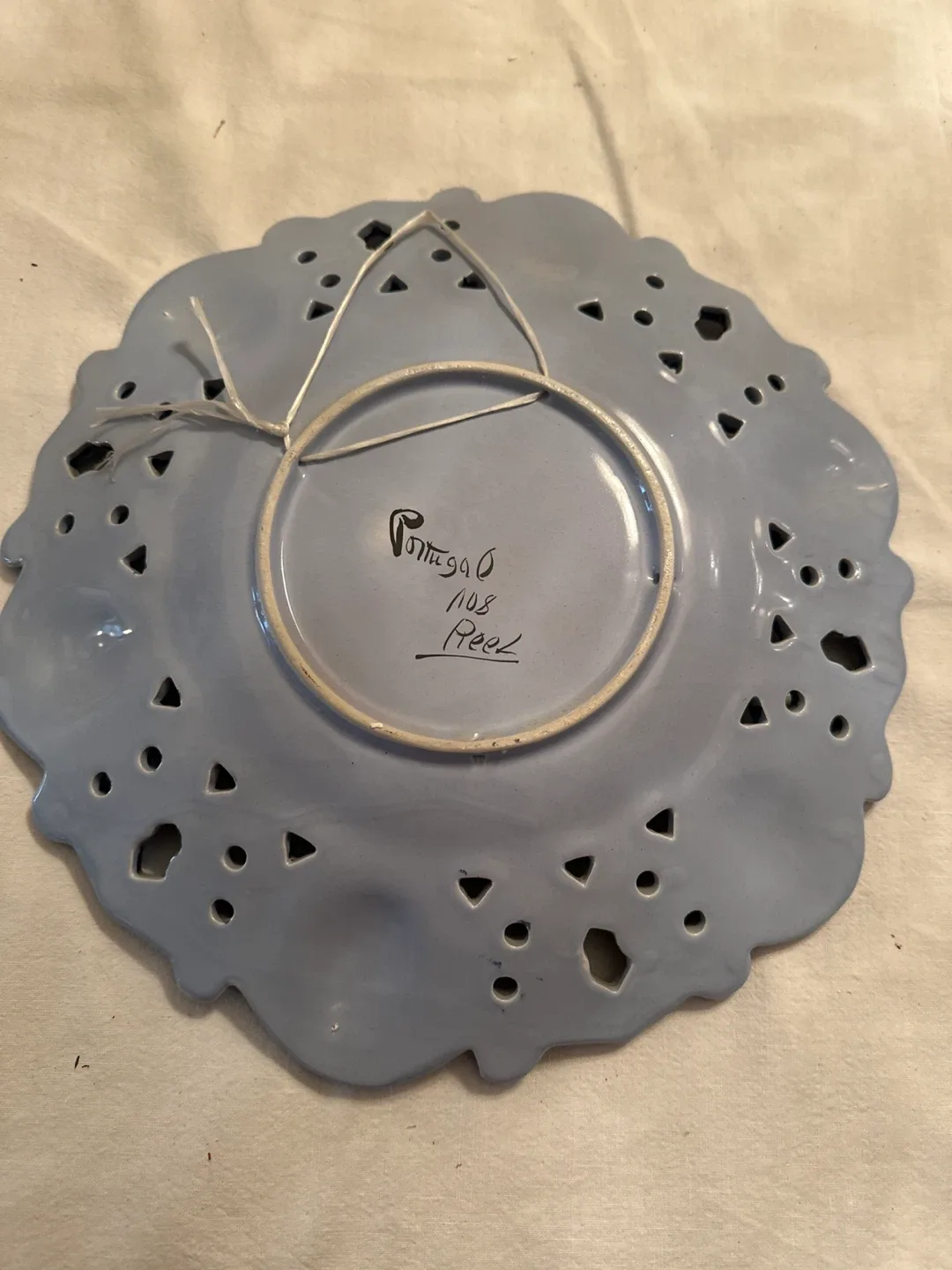 Vintage Rame Ramegao Decorative Plate image indicator(2)