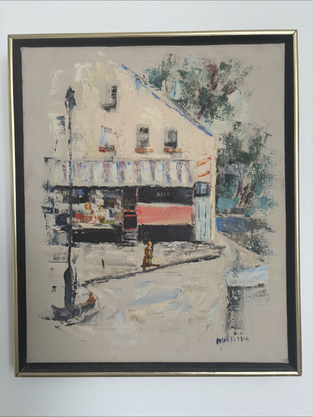 Framed Vintage Oil Painting