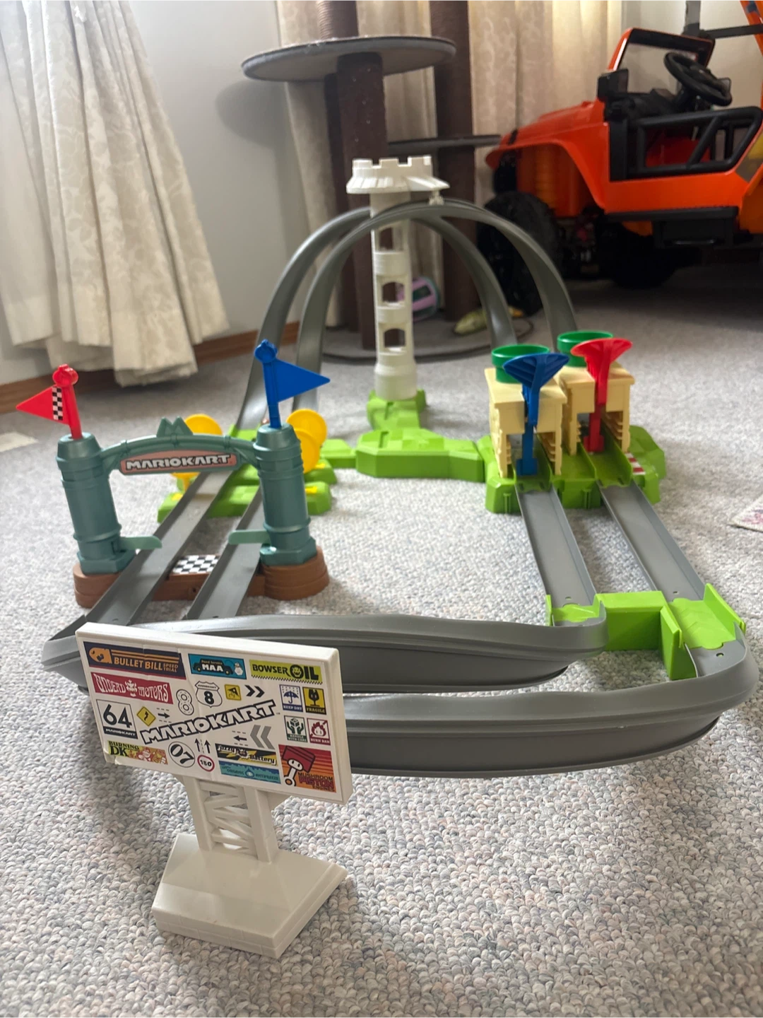 Mario Kart Racing Track