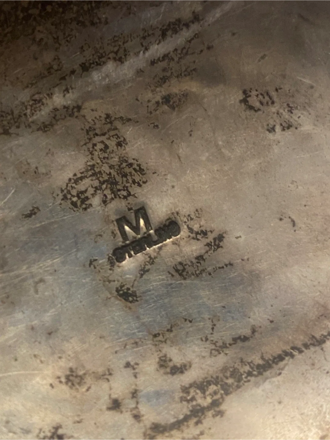 Vintage Sterling Silver Turquoise Belt Buckle image indicator(3)