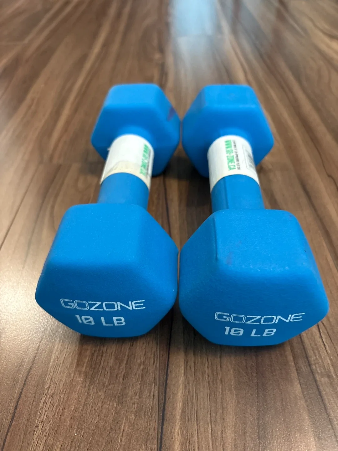 10 LB Neoprene Dumbbells - Pair thumbnail
