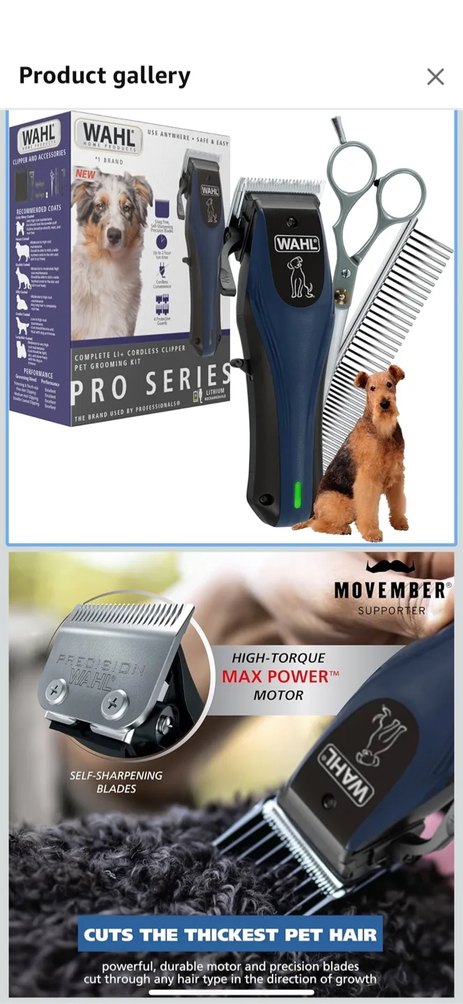 Wahl Pro Series Pet Grooming Kit - New image indicator(2)