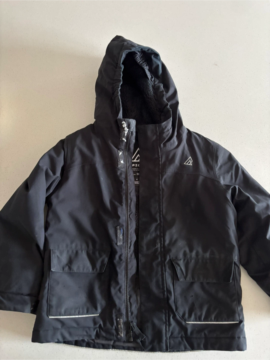 Ripzone Black Winter Jacket - Size 6 - photo 3