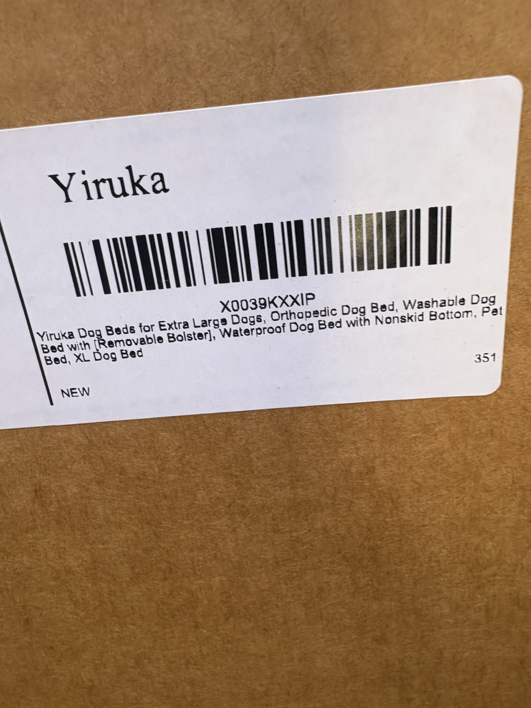 Yiruka XL Orthopedic Dog Bed - NEW - photo 2