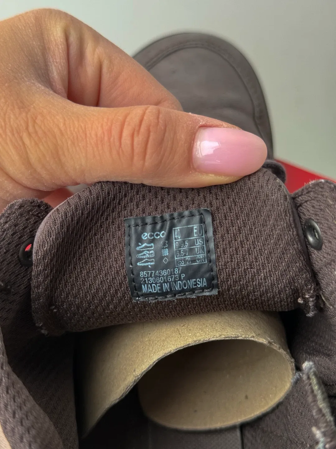 ECCO Soft Classic High-Top Nubuck Leather Sneakers / Boots image indicator(3)