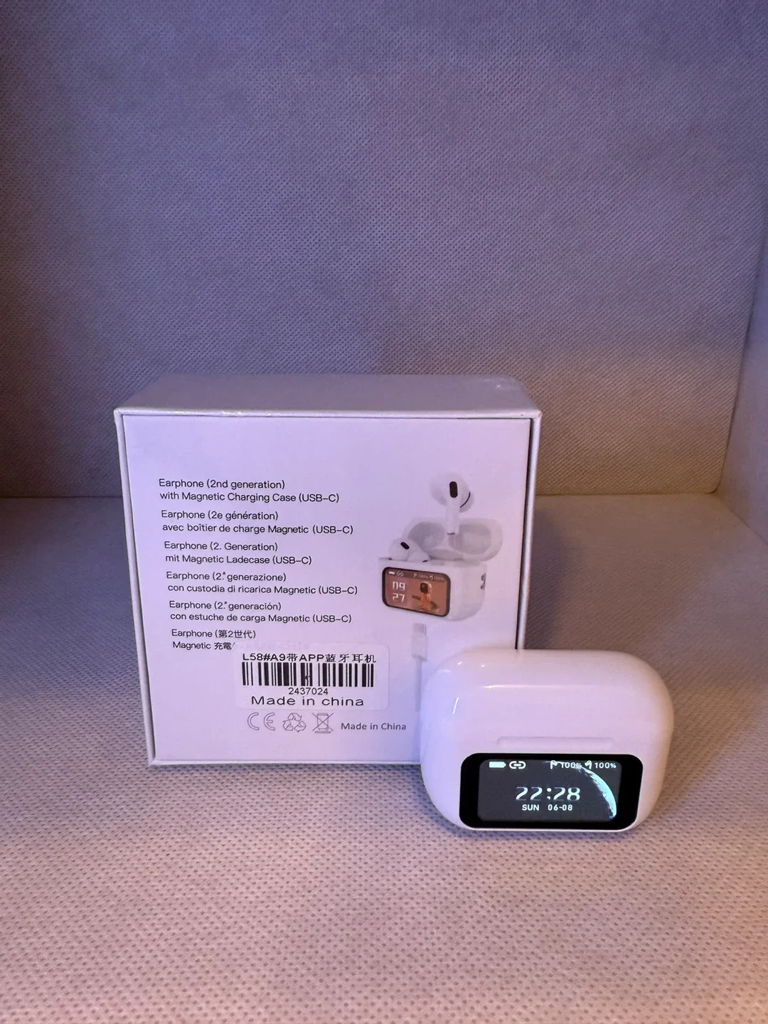 ANC/ENC Double Dark Noise Reduction Touch Control Earphones image indicator(3)