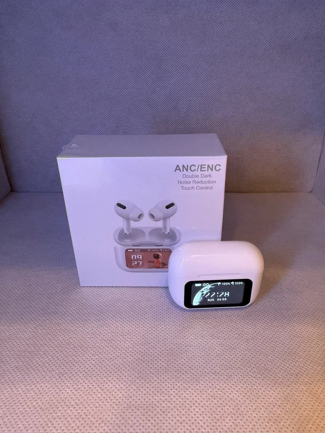 ANC/ENC Double Dark Noise Reduction Touch Control Earphones