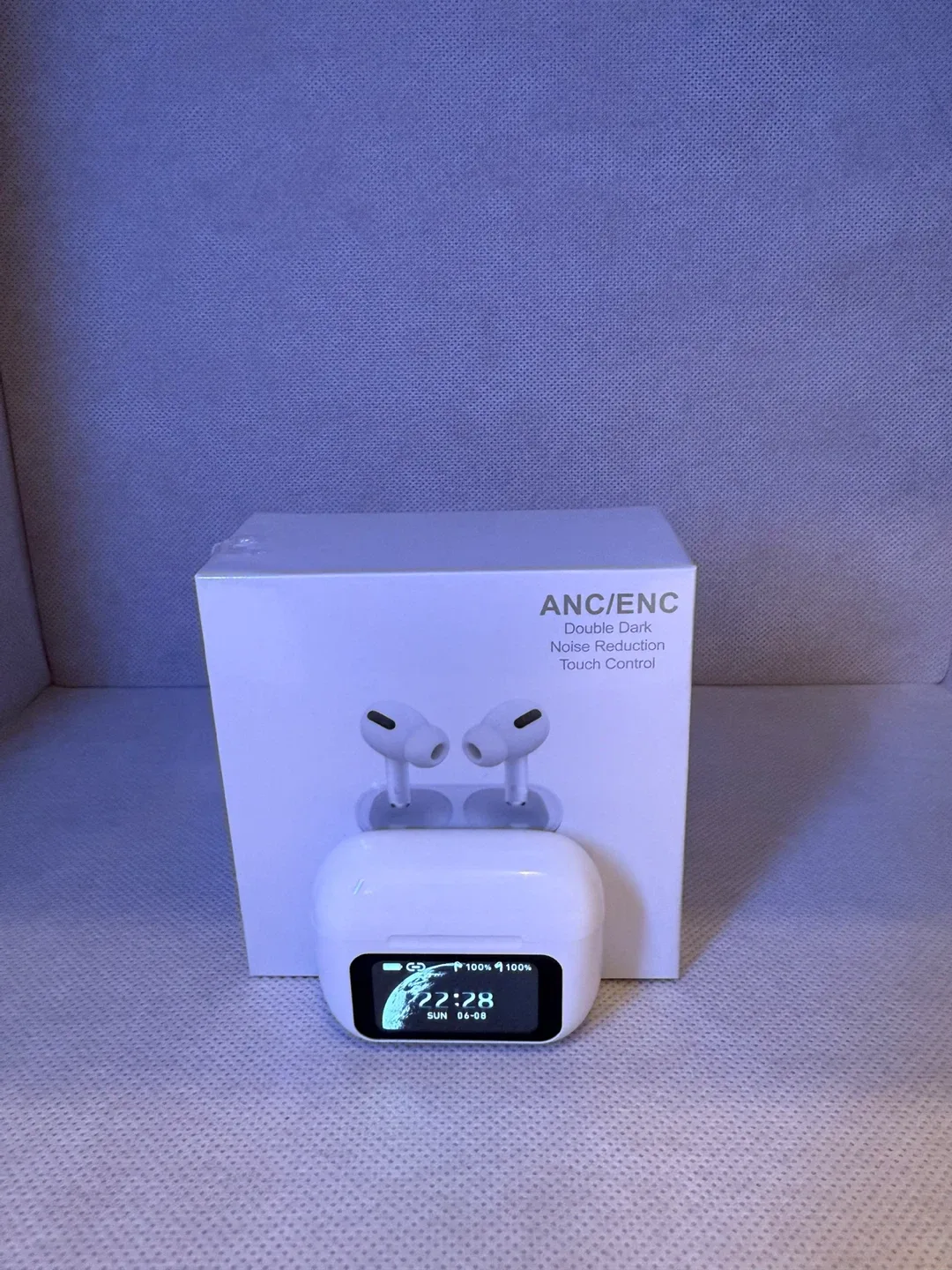 ANC/ENC Double Dark Noise Reduction Touch Control Earphones image indicator(4)