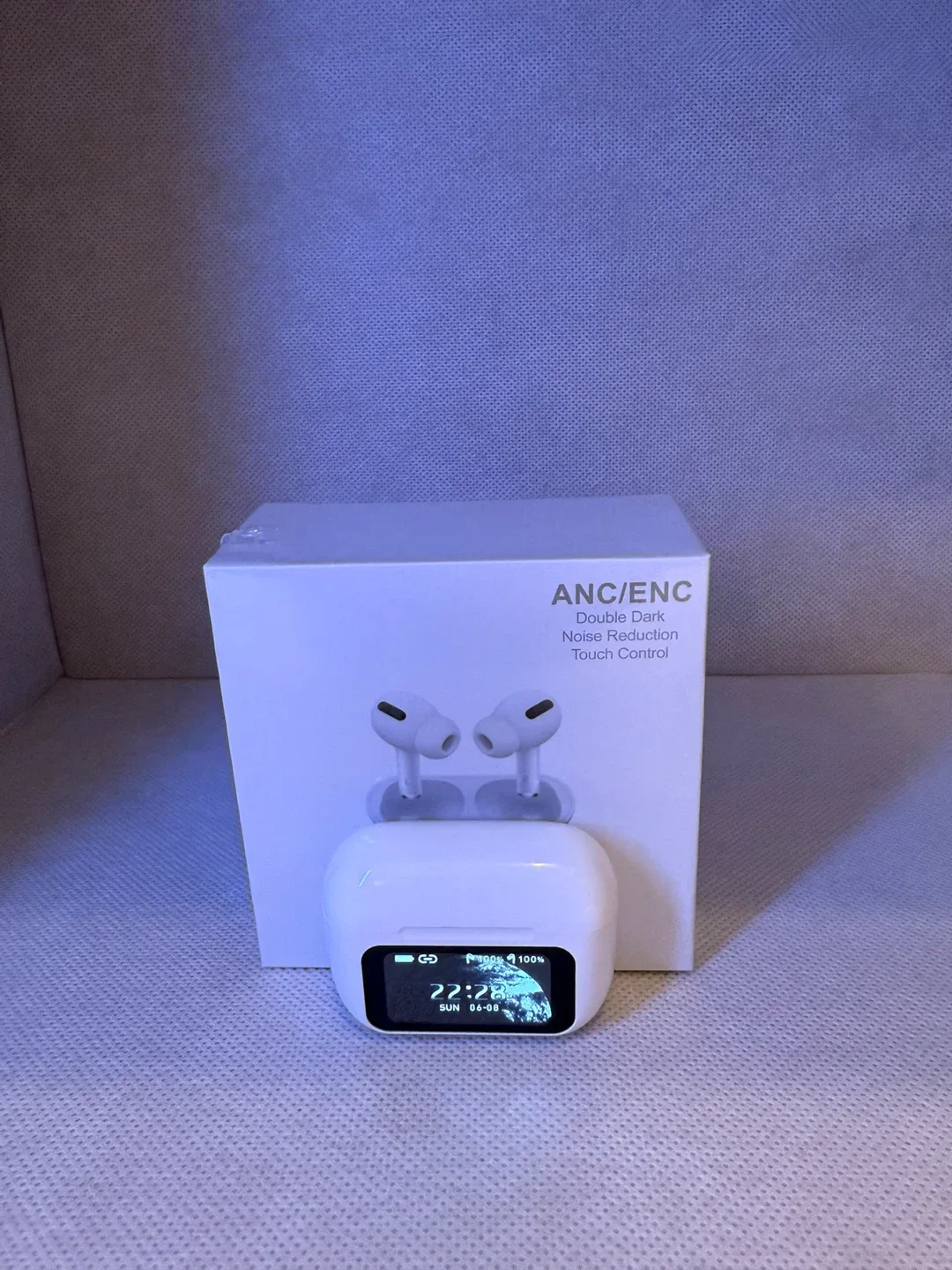 ANC/ENC Double Dark Noise Reduction Touch Control Earphones image indicator(5)