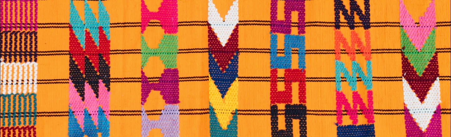Kente-style Woven Table Runner 🧡 image indicator(2)