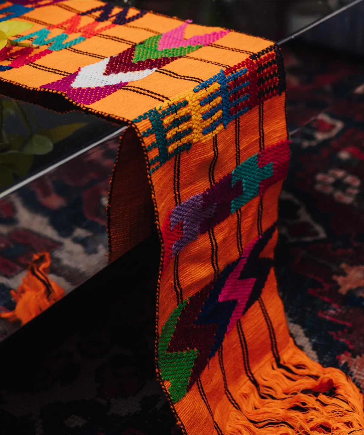 Kente-style Woven Table Runner 🧡 image indicator(6)