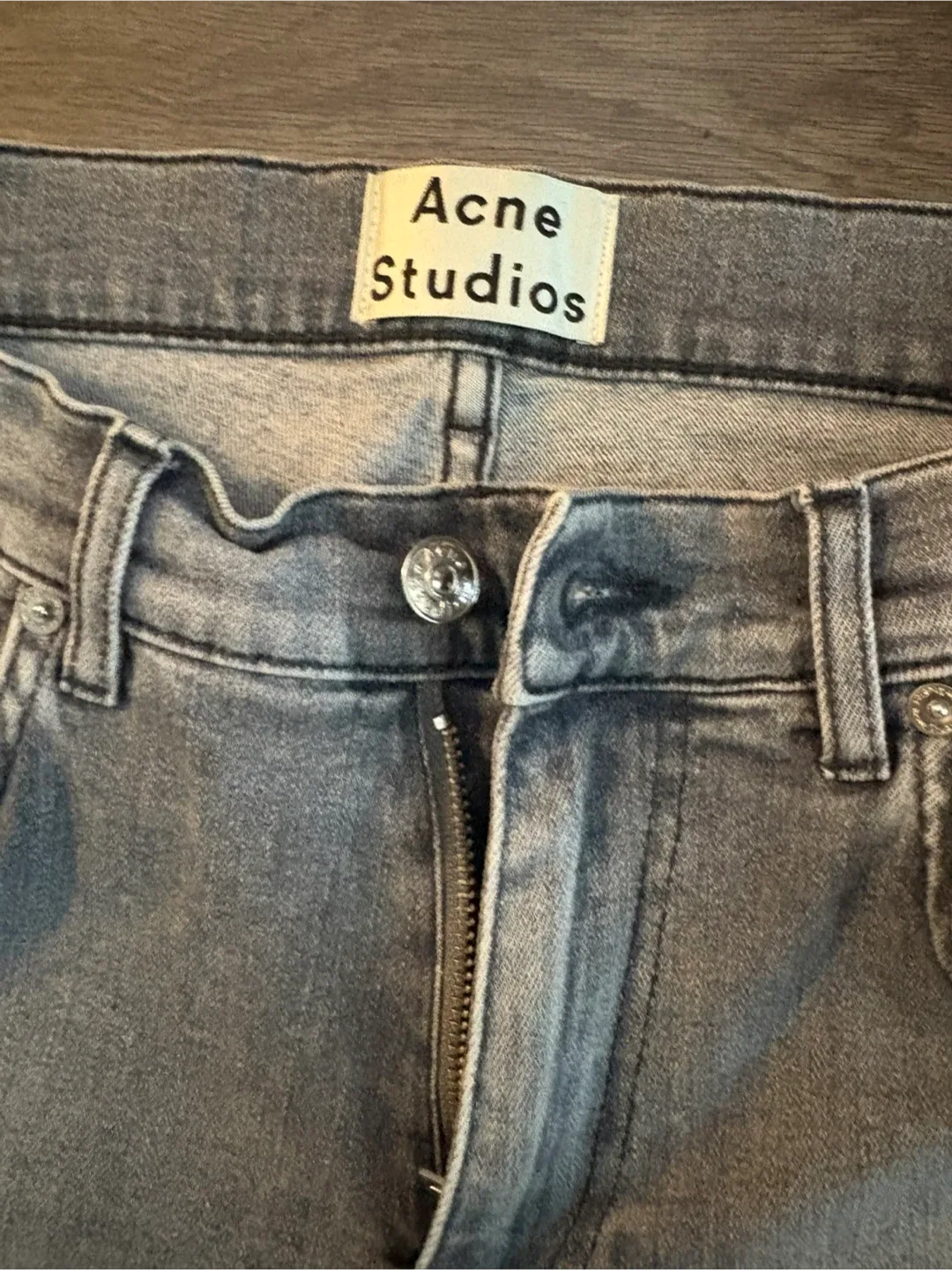 Acne Studios Ace Light Grey Jeans 31/32 image indicator(3)