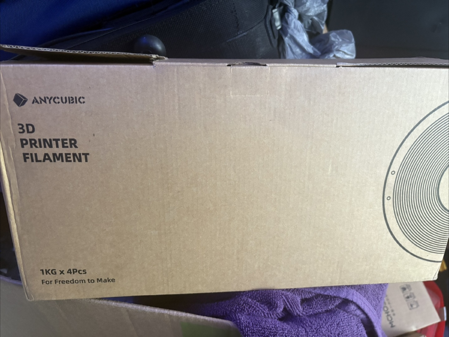 Anycubic PLA+ 3D Printer Filament - 1KG x 4 - photo 2
