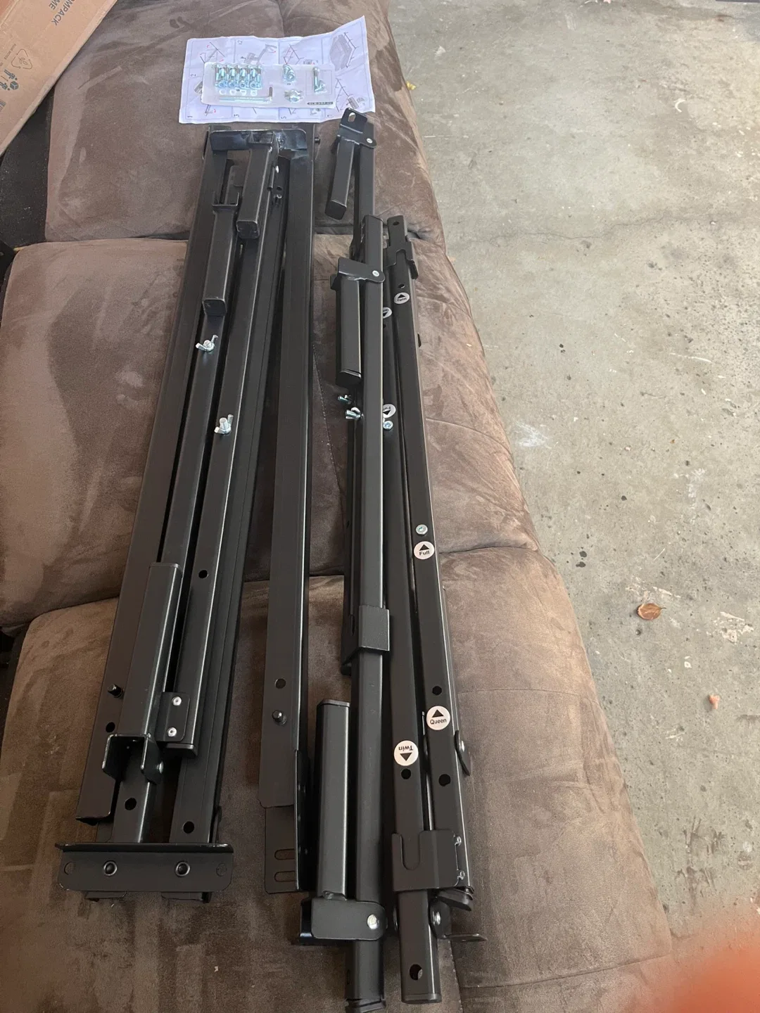 Boxspring Metal Bed Frame - twin/Full/Queen Size image indicator(2)