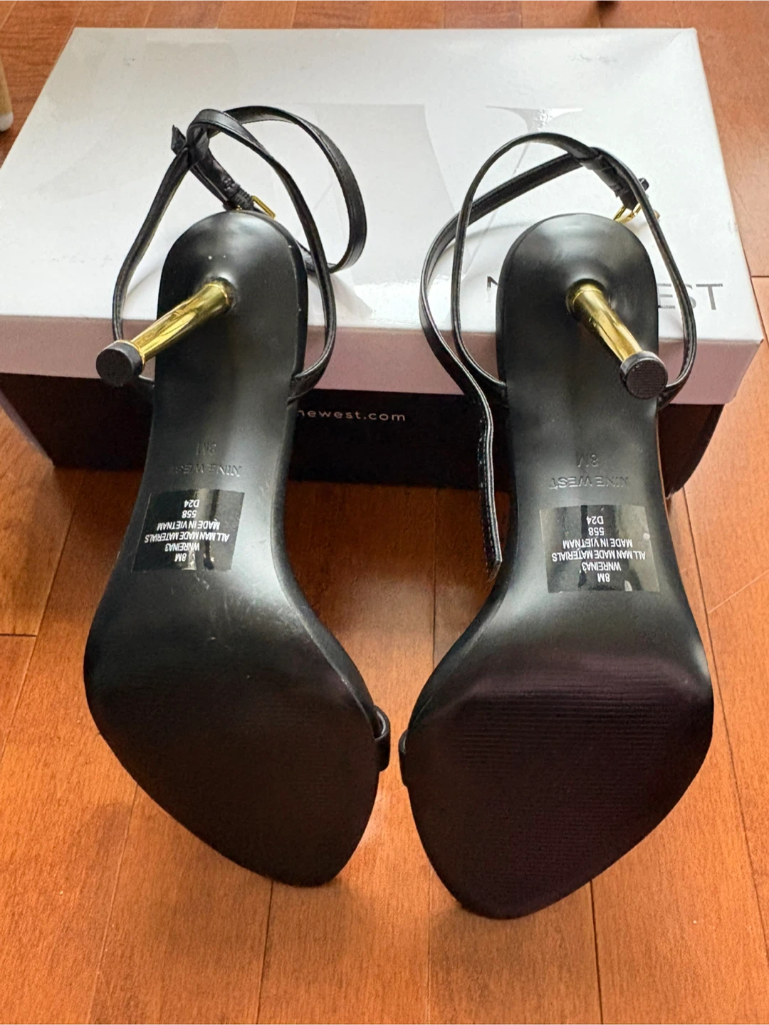 New Nine West Black Heels - Size 8M - photo 4