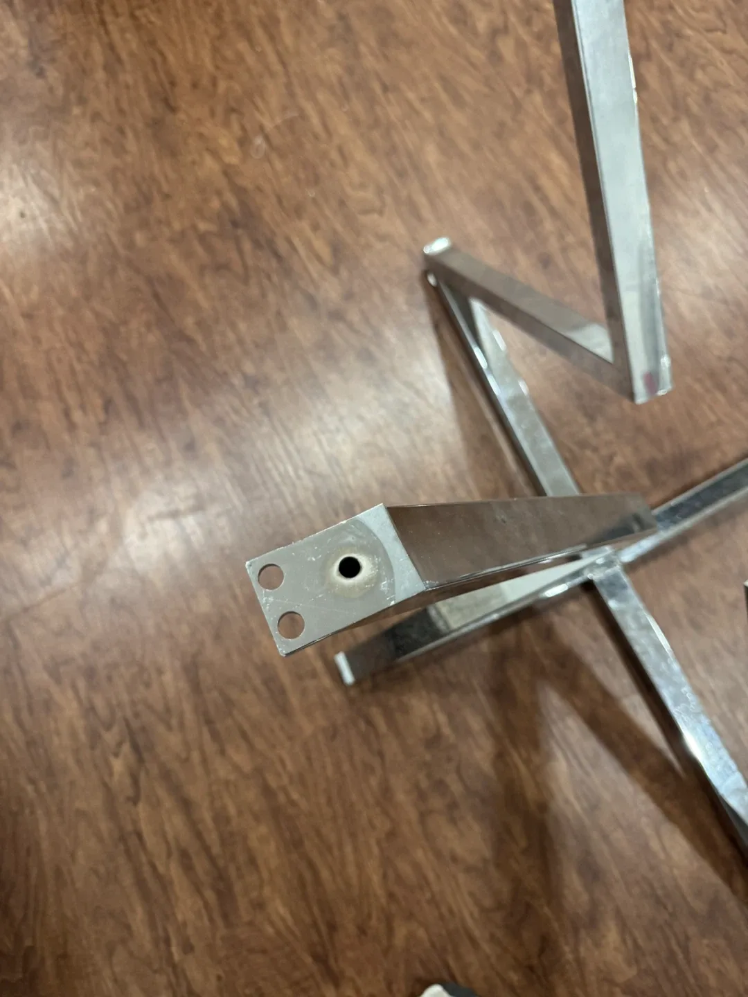 Glass Top Coffee Table with Chrome Base image indicator(8)