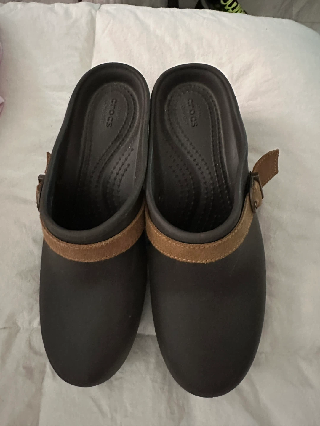 Crocs Clogs Brown Size 8W