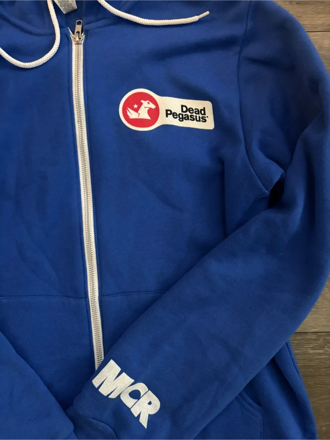 My Chemical Romance Party Poison Blue Hoodie image indicator(2)