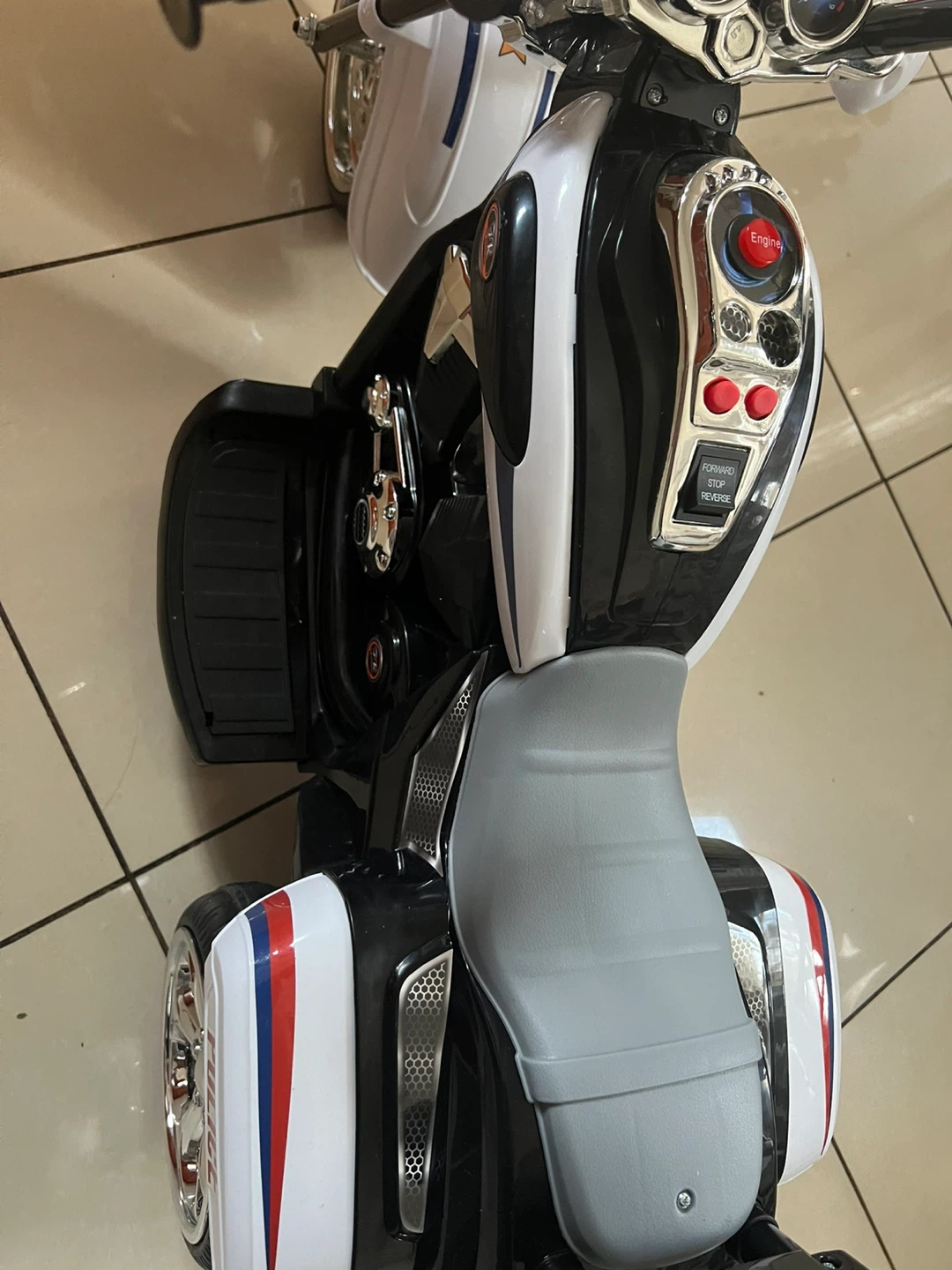 Kids' Police Motorcycle Ride-On Toy - photo 3