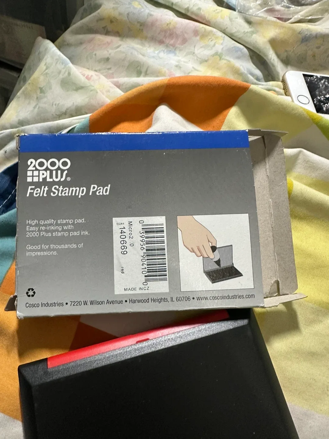 2000 Plus Felt Stamp Pad image indicator(4)