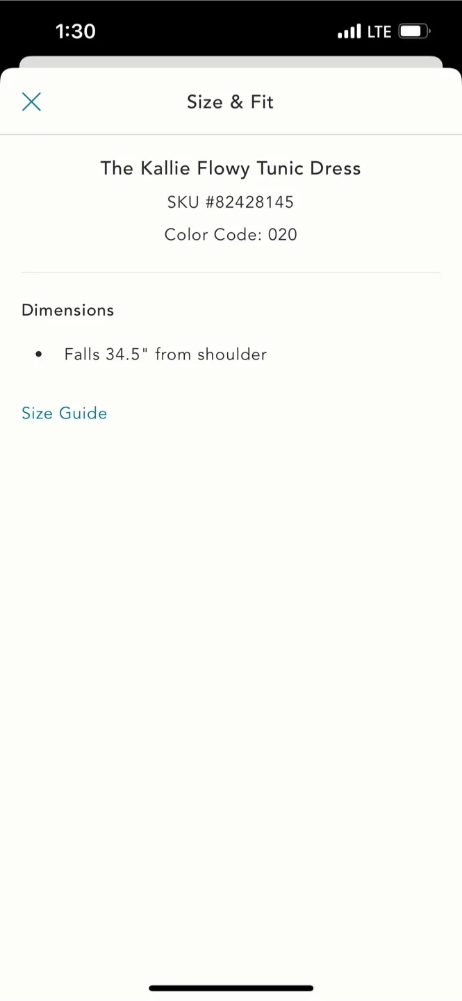 BNWT Anthropologiee Kallie Cotton Flowy TUNIC Dress BROWN XS image indicator(6)