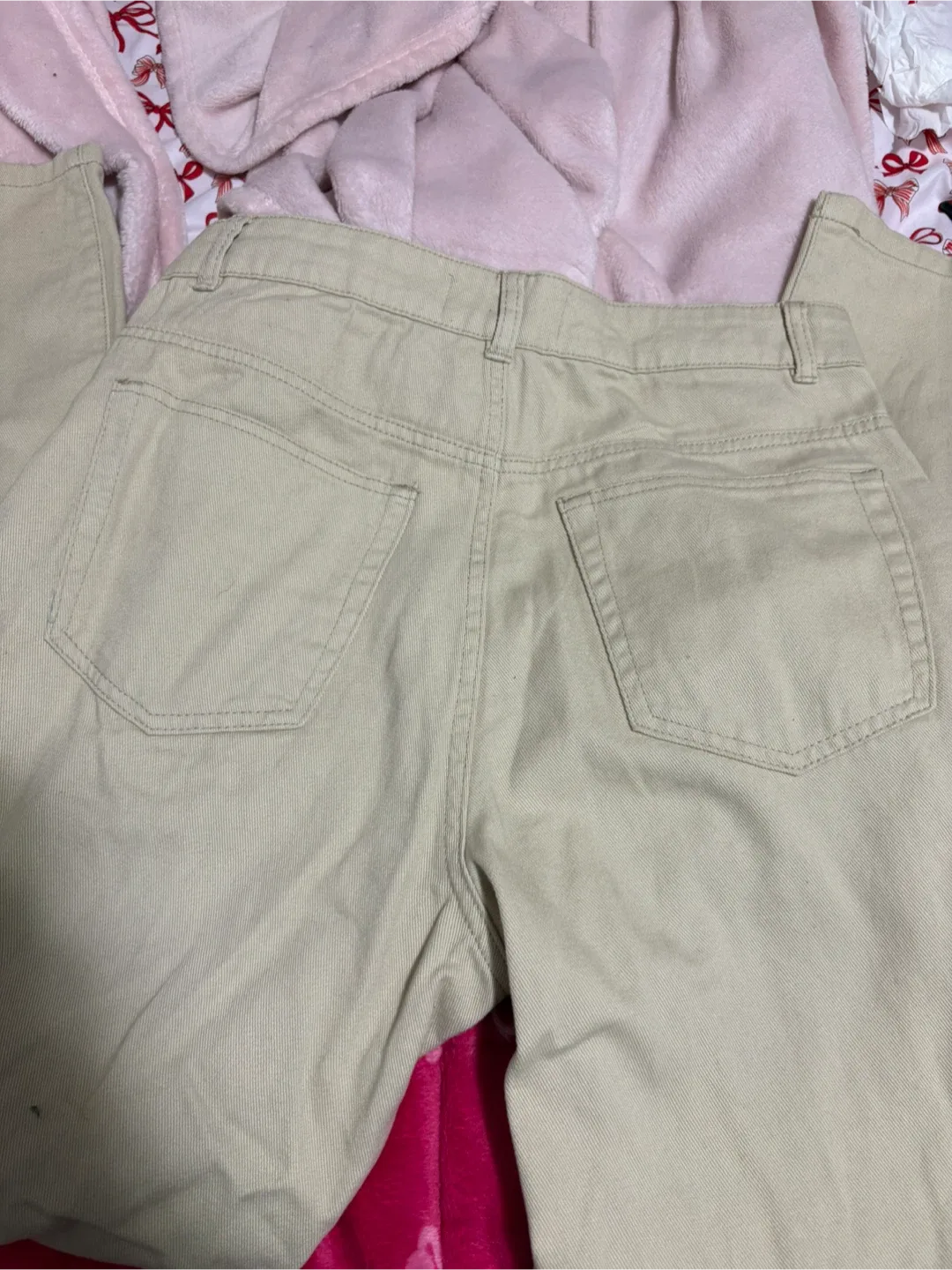 Beige Denim Jeans - Size 07 image indicator(3)