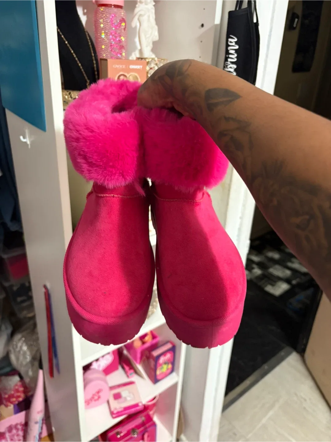 Pink Platform Boots image indicator(6)