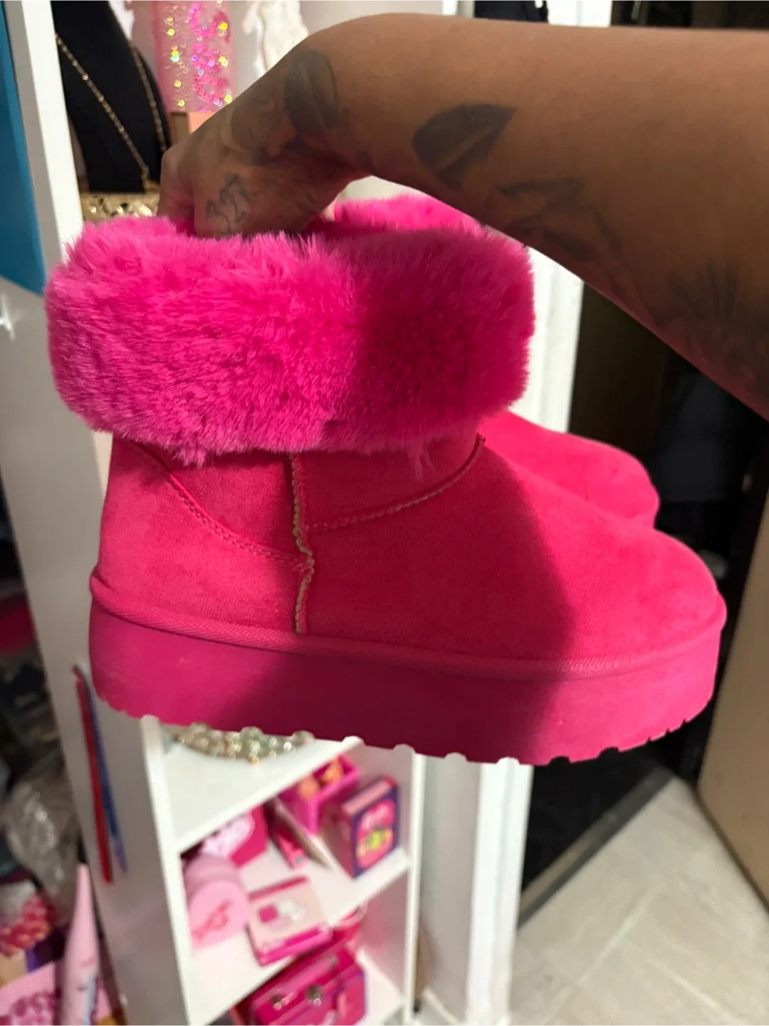 Pink Platform Boots image indicator(7)