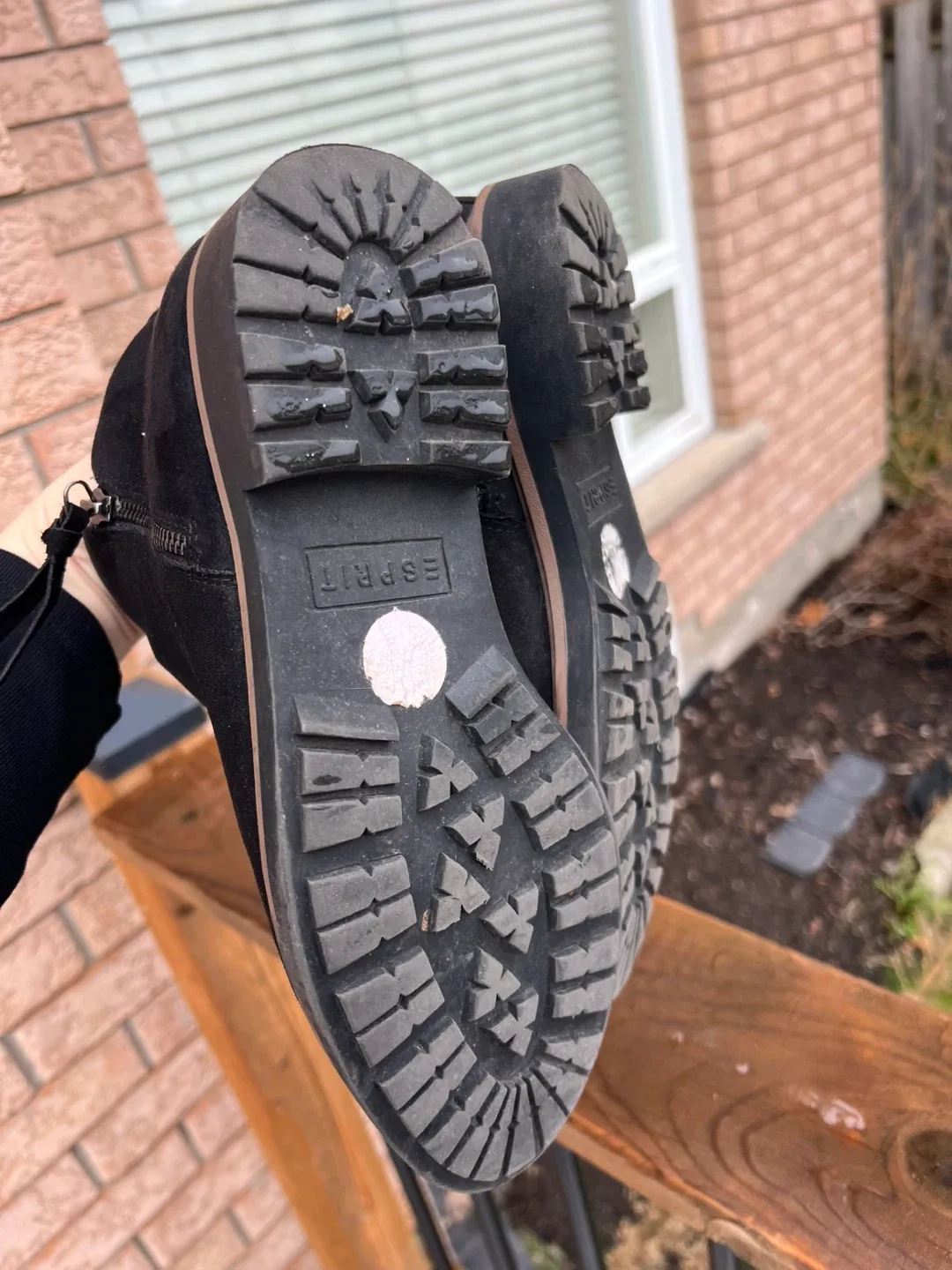 Esprit Black Ankle Boots size 9.5 image indicator(4)