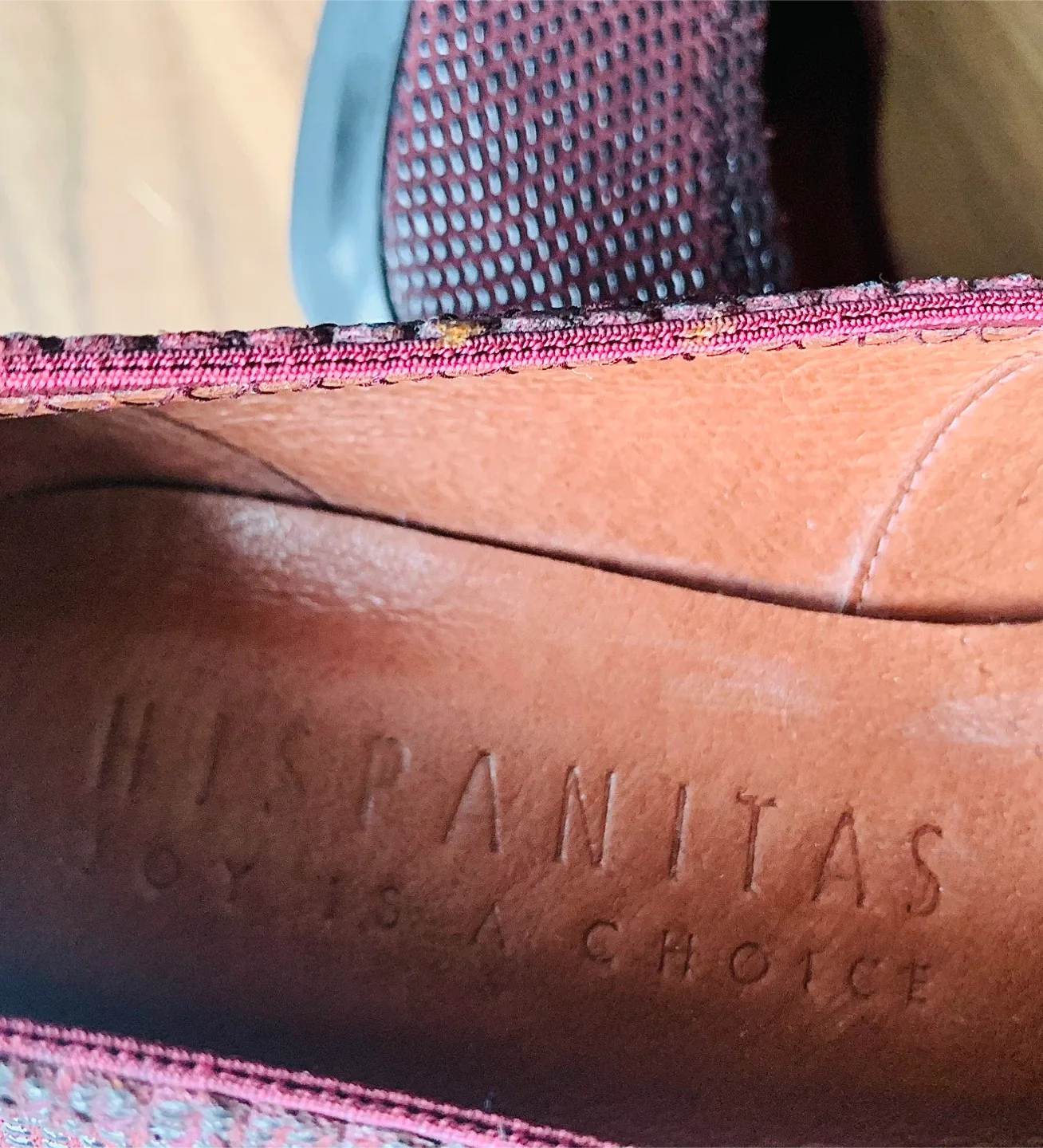 Hispanitas Burgundy Heels, Size 36 image indicator(9)