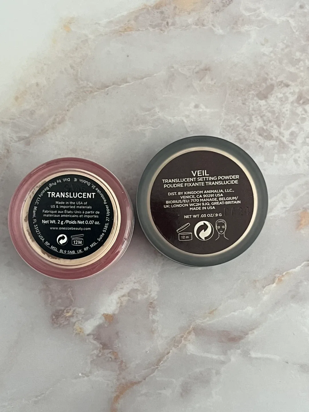 New Mini Hourglass Veil & One/Size Translucent Setting Powder image indicator(2)