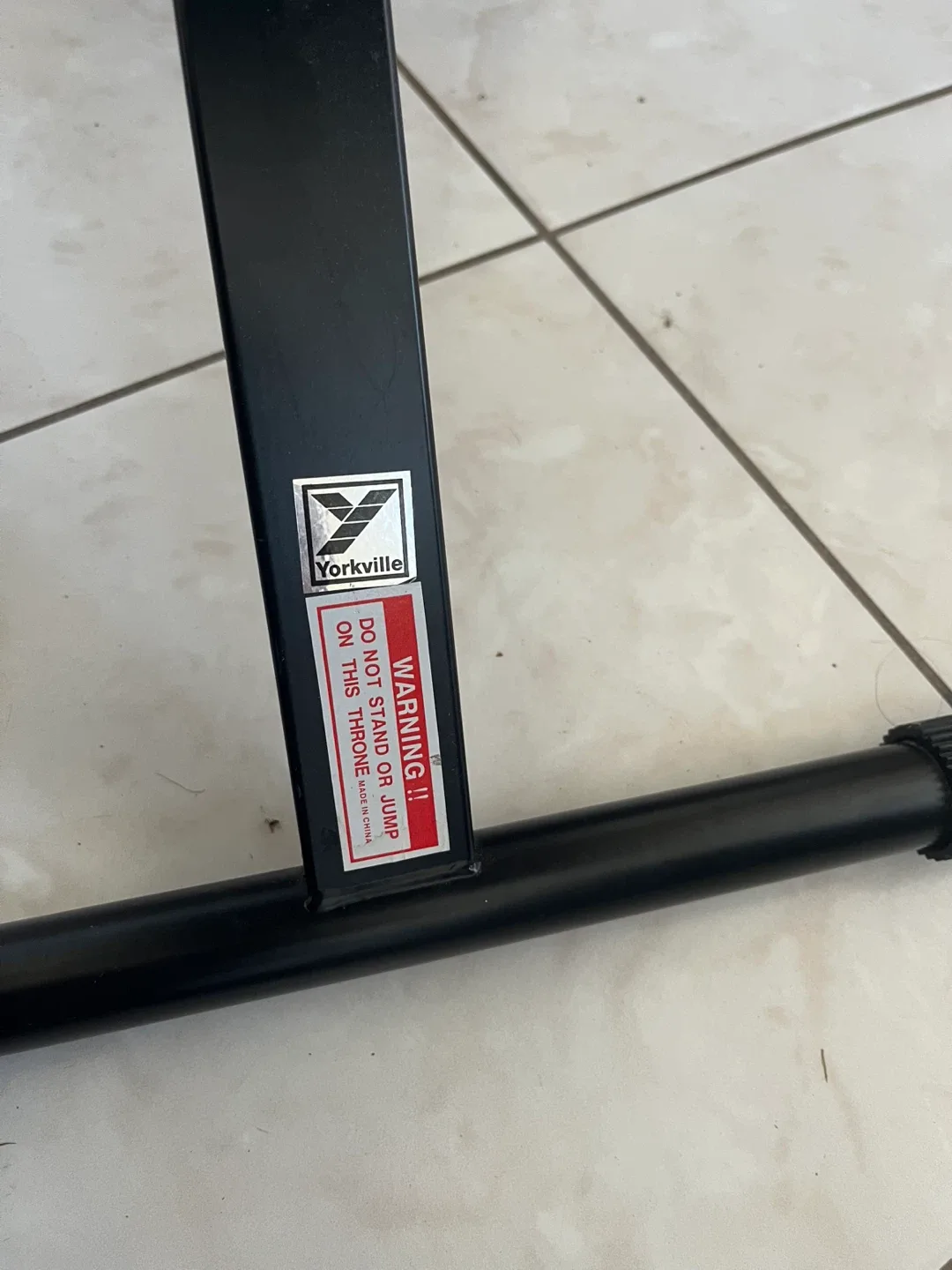 Yorkville Keyboard Bench/Piano Stool - Black image indicator(4)