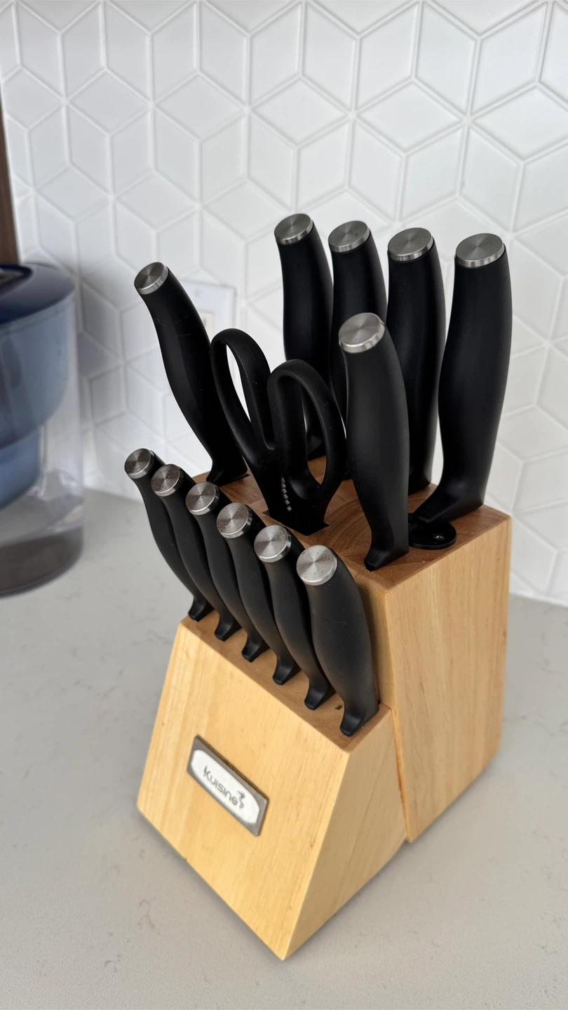 Kuisine 13-Piece Knife Block Set