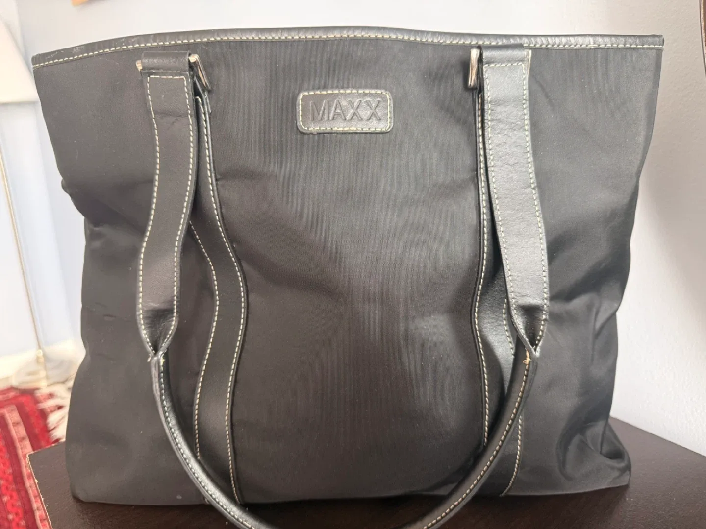 MAXX New York Black Tote Bag thumbnail
