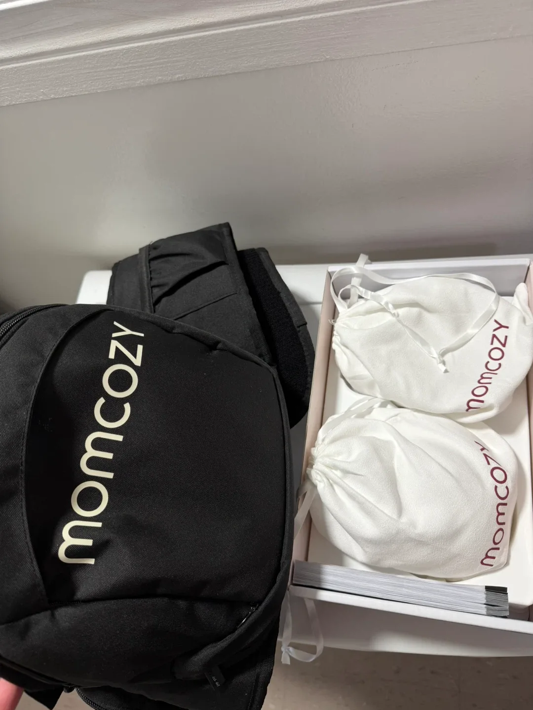 Momcozy Hip Carrier & Momcozy breastpump S9 image indicator(4)